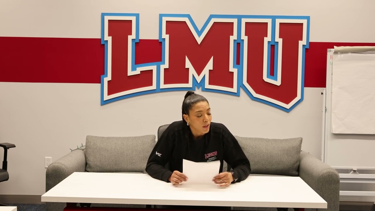 LMU Women's Basketball Postgame Press Conference vs. Oregon State - Aarika Hughes