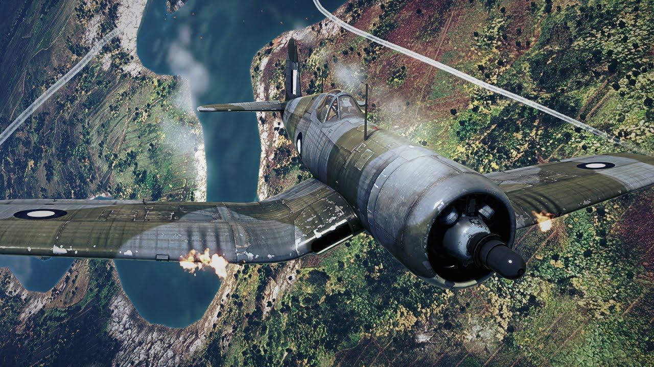 Premium Flyouts #10 with the Corsair F Mk. II in War Thunder