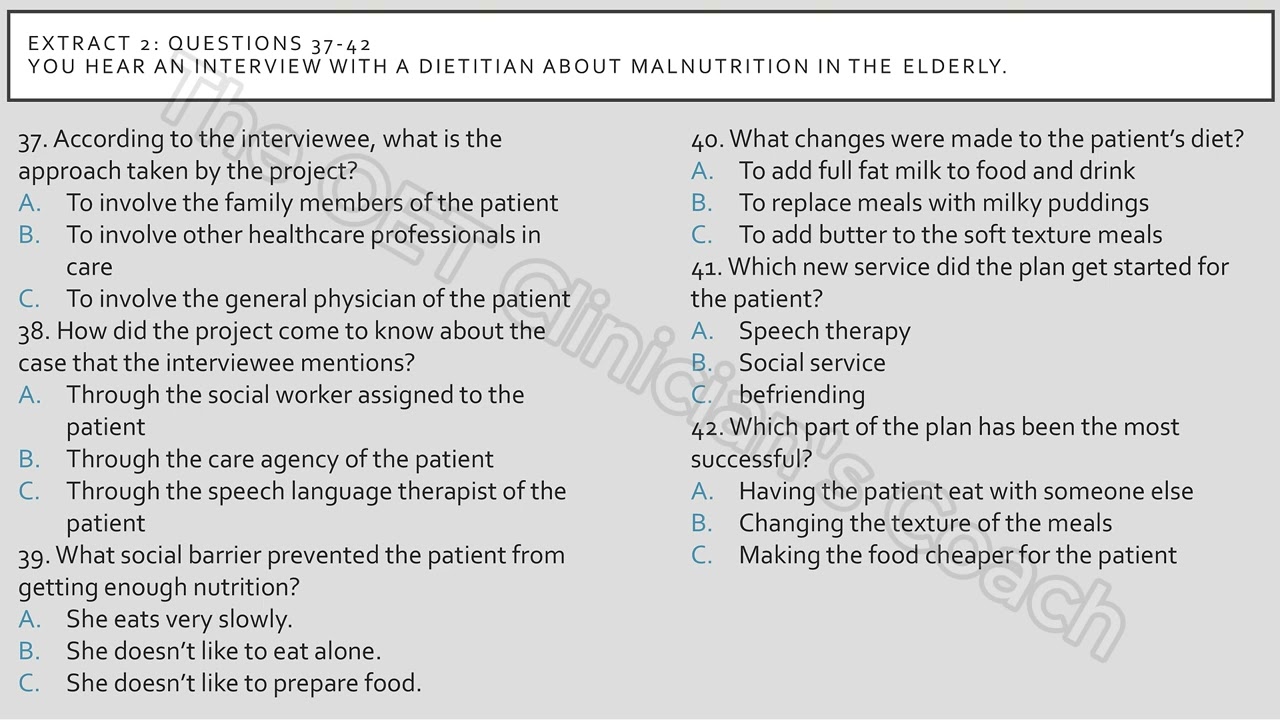 OET listening test 12 Part C #oet #oettraining #oetlistening #oetshadowing #medicalenglish
