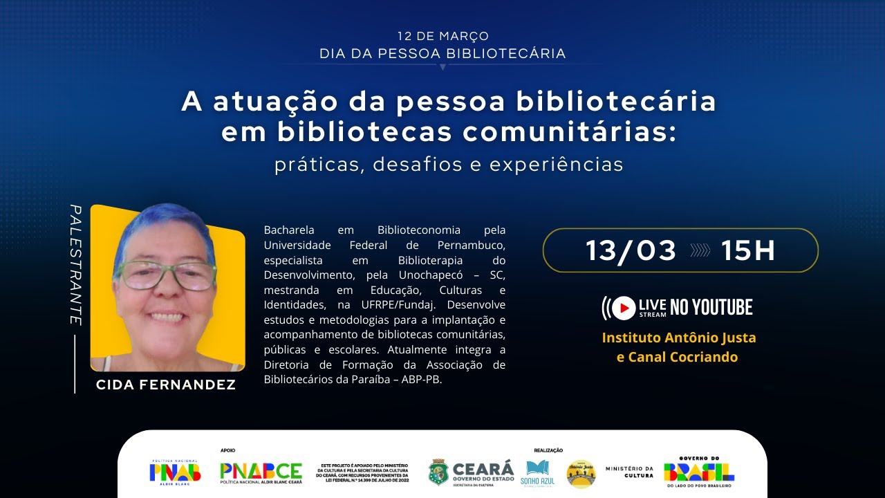 A atuação da pessoa bibliotecária em bibliotecas comunitárias: práticas, desafios e experiências