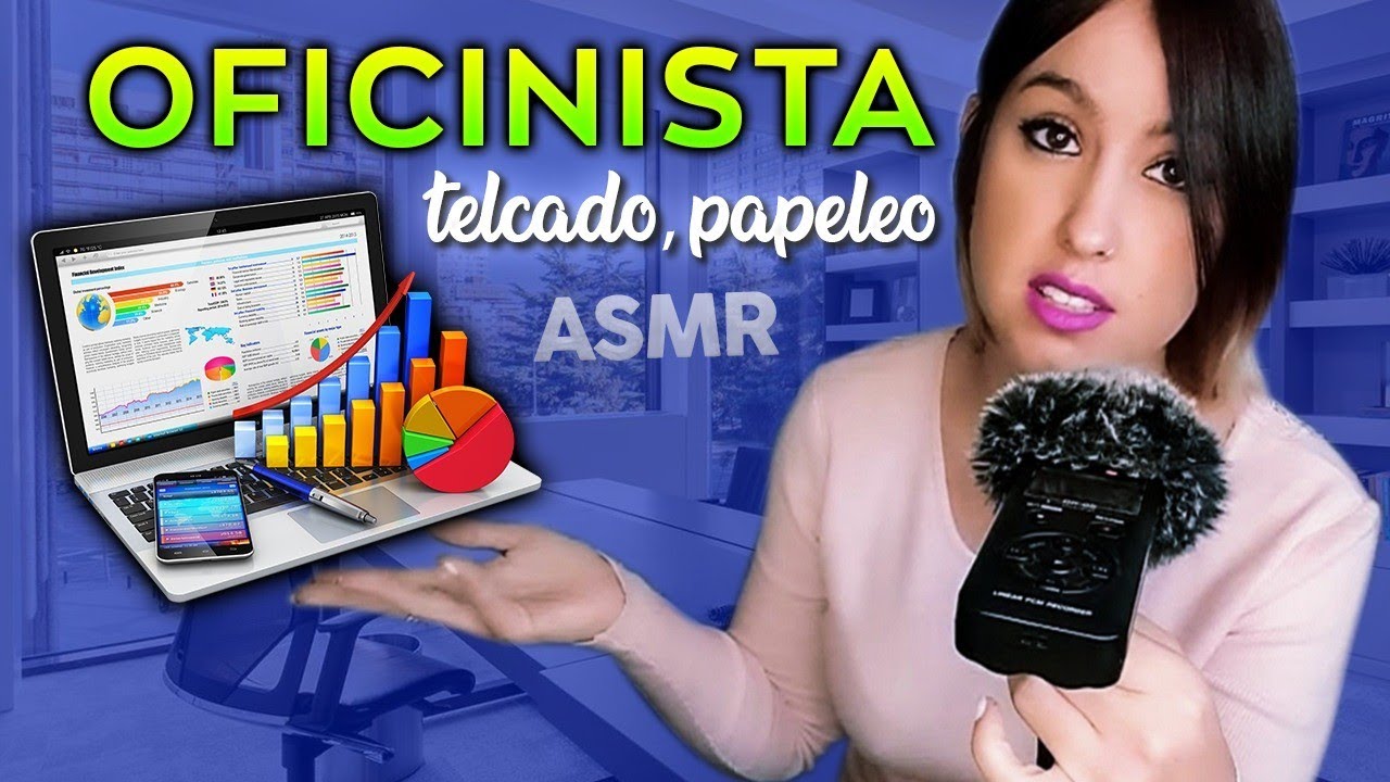 Asmr | TRABAJO CONTIGO- MI TRABAJO REAL