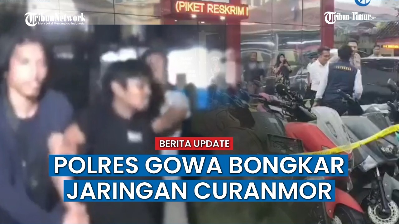 Curanmor Lintas Kabupaten di Sulsel Terungkap, Polisi Sita 23 Motor dan 1 Mobil
