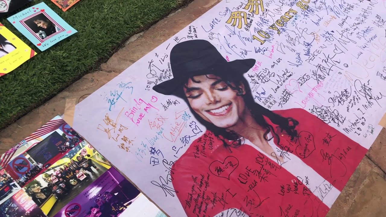 Michael Jackson’s 10th anniversary Forest Lawn