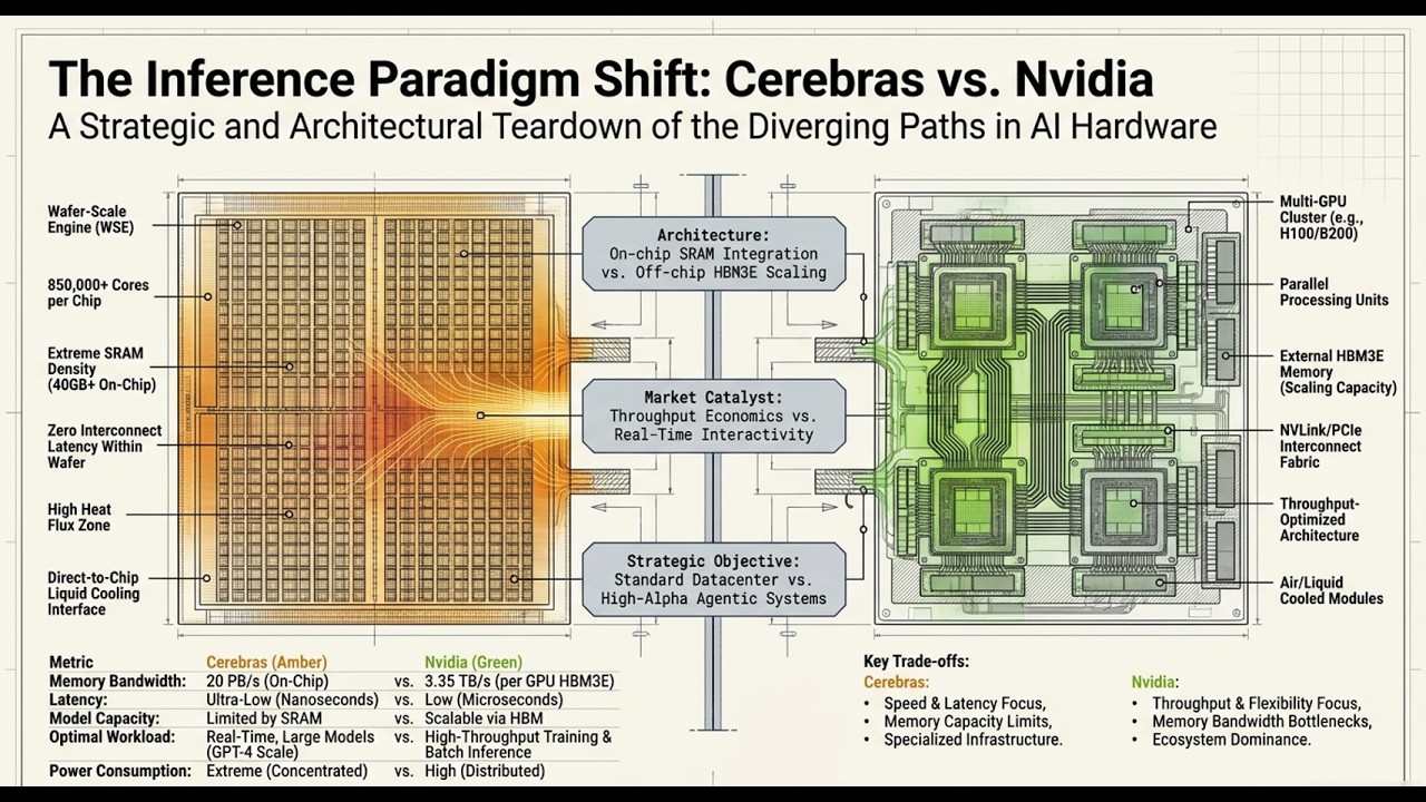 Cerebras vs. NVIDIA: Architecting Real Time AI