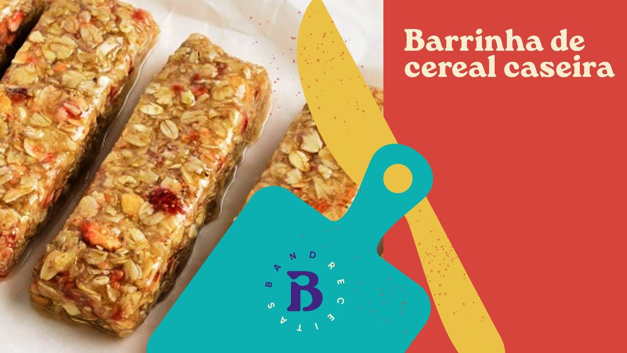 Como fazer barrinha de cereal caseira: Edu Guedes ensina | The Chef