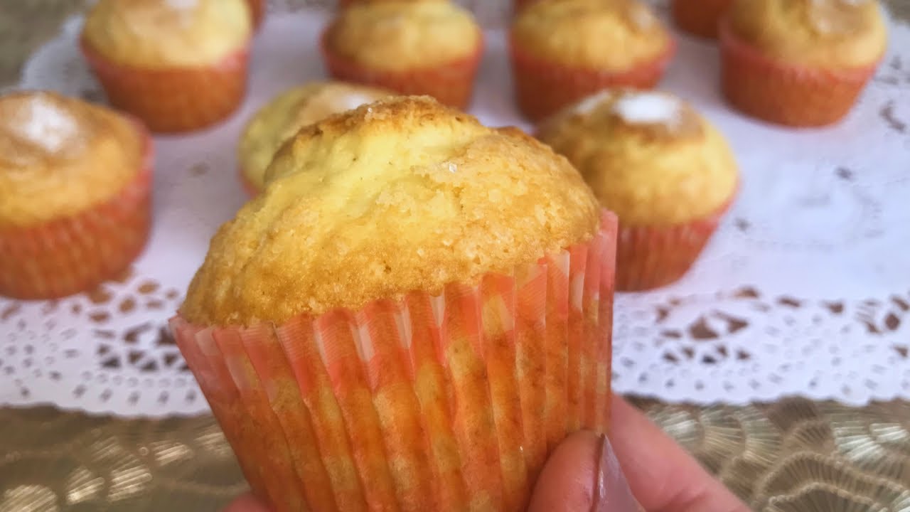 Cupcake madeleine espagnole &agrave; la m&eacute;thode originale , 100% r&eacute;ussi, avec des ingr&eacute;dients tr&egrave;s simples