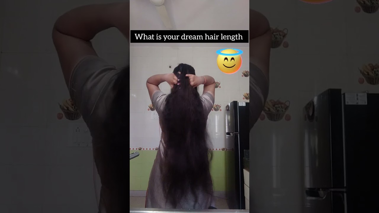 whai is your dream hair length ✨✨