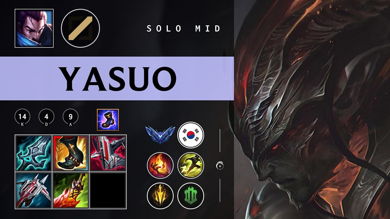 Yasuo Mid vs Renekton - KR Diamond Patch 26.03