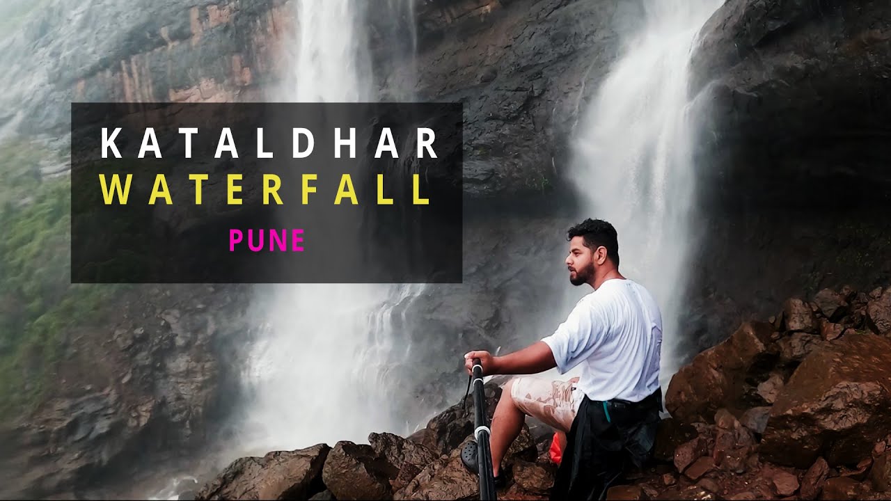 Waterfall jane ke chakkar mai girte girte bacha, kapde bhi fate | Kataldhaar waterfall