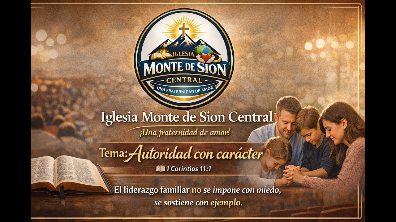 SERVICIO DOMINICAL  ¨AUTORIDAD CON CARACTER¨