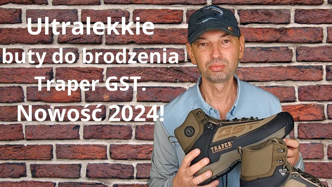 Ultralekkie buty do brodzenia Traper GST. Nowość 2024!