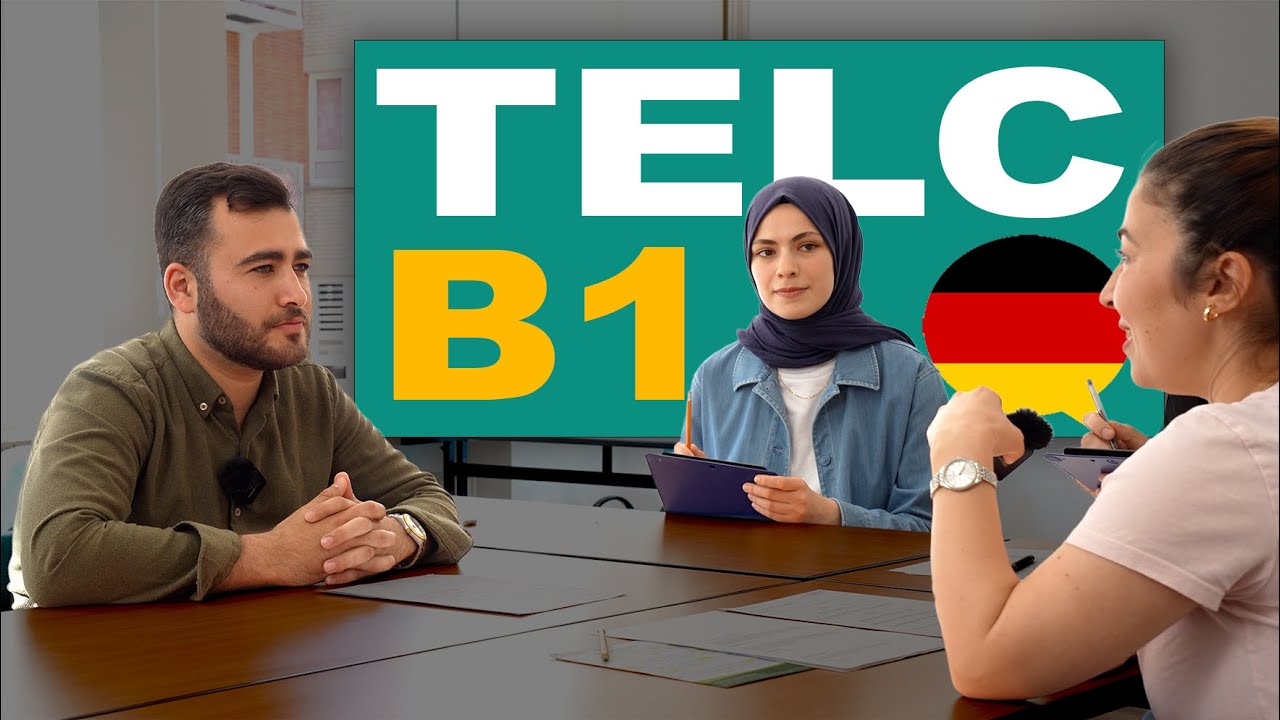 🎓 TELC Deutsch B1 – Mündliche Prüfung | Simulation mit echten Teilnehmenden & Prüferinnen 🇩🇪