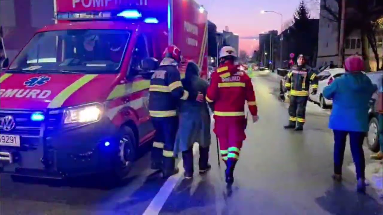 Alba24 Video: Explozie intr-un apartament din Alba Iulia (video ISU Alba)
