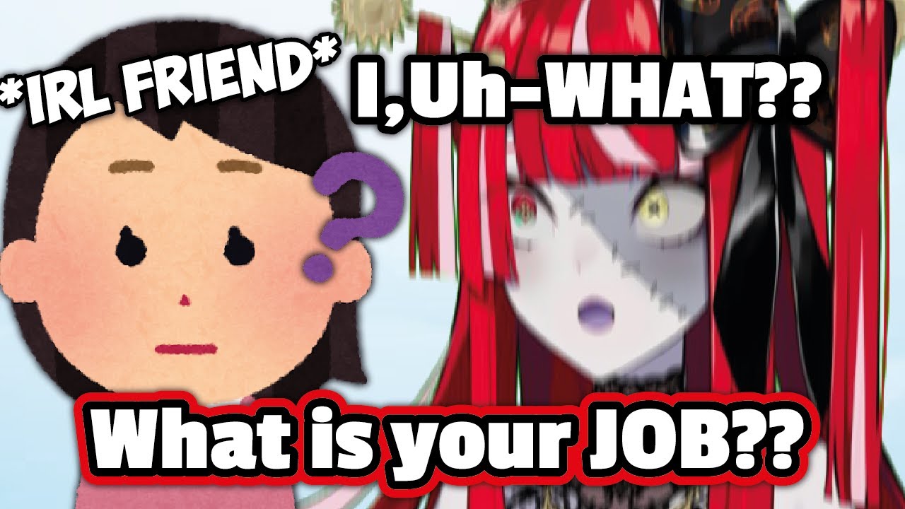 When Ollie's IRL friend ask what Ollie's JOB is?