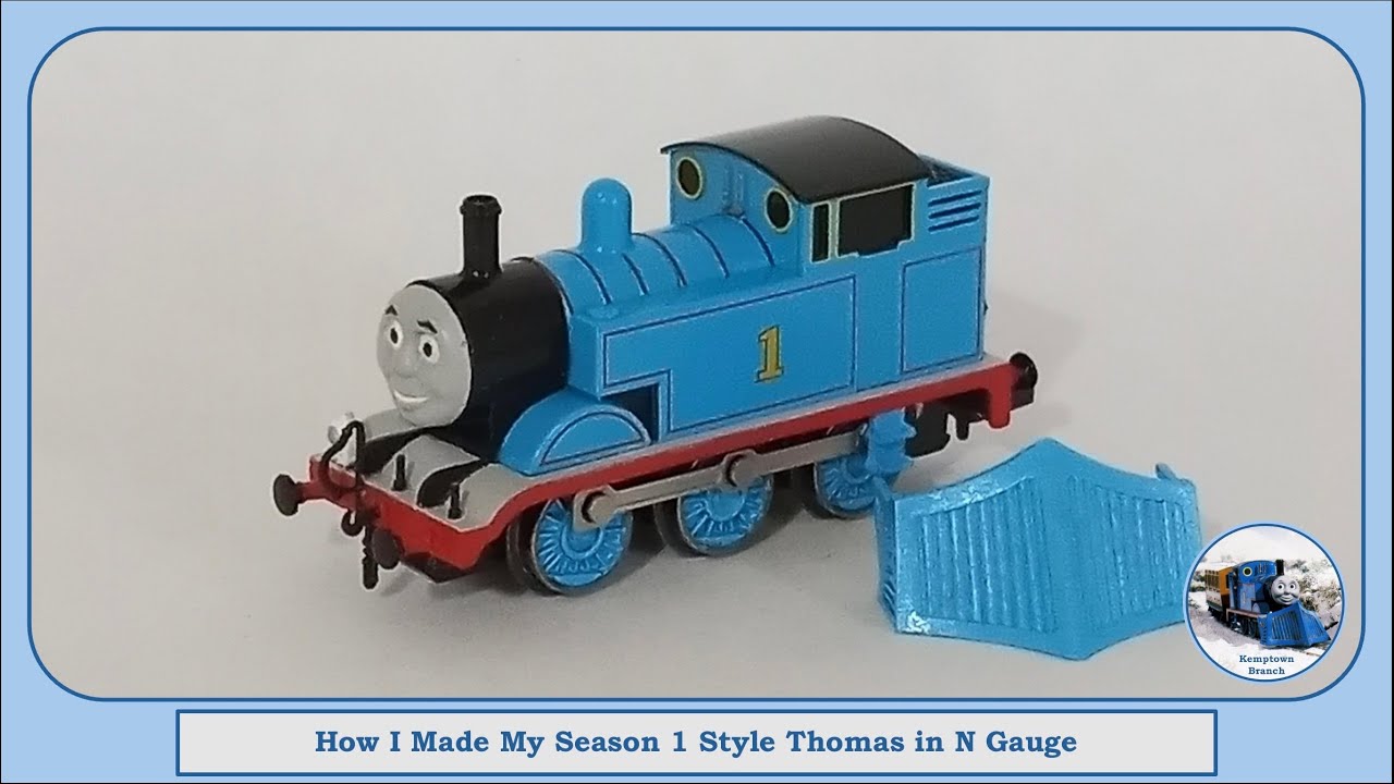 How I Made My Custom Season 1 Style Thomas in N Gauge