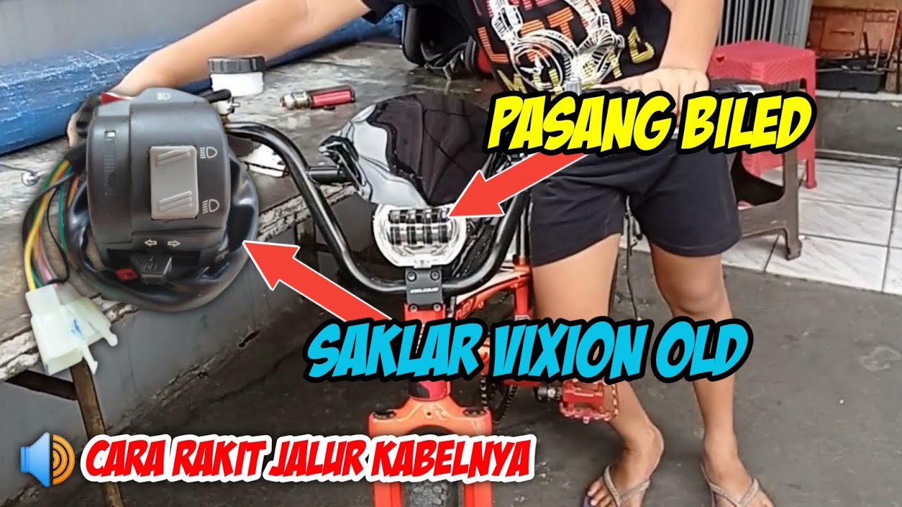 PASANG BILED DI SEPEDA BMX