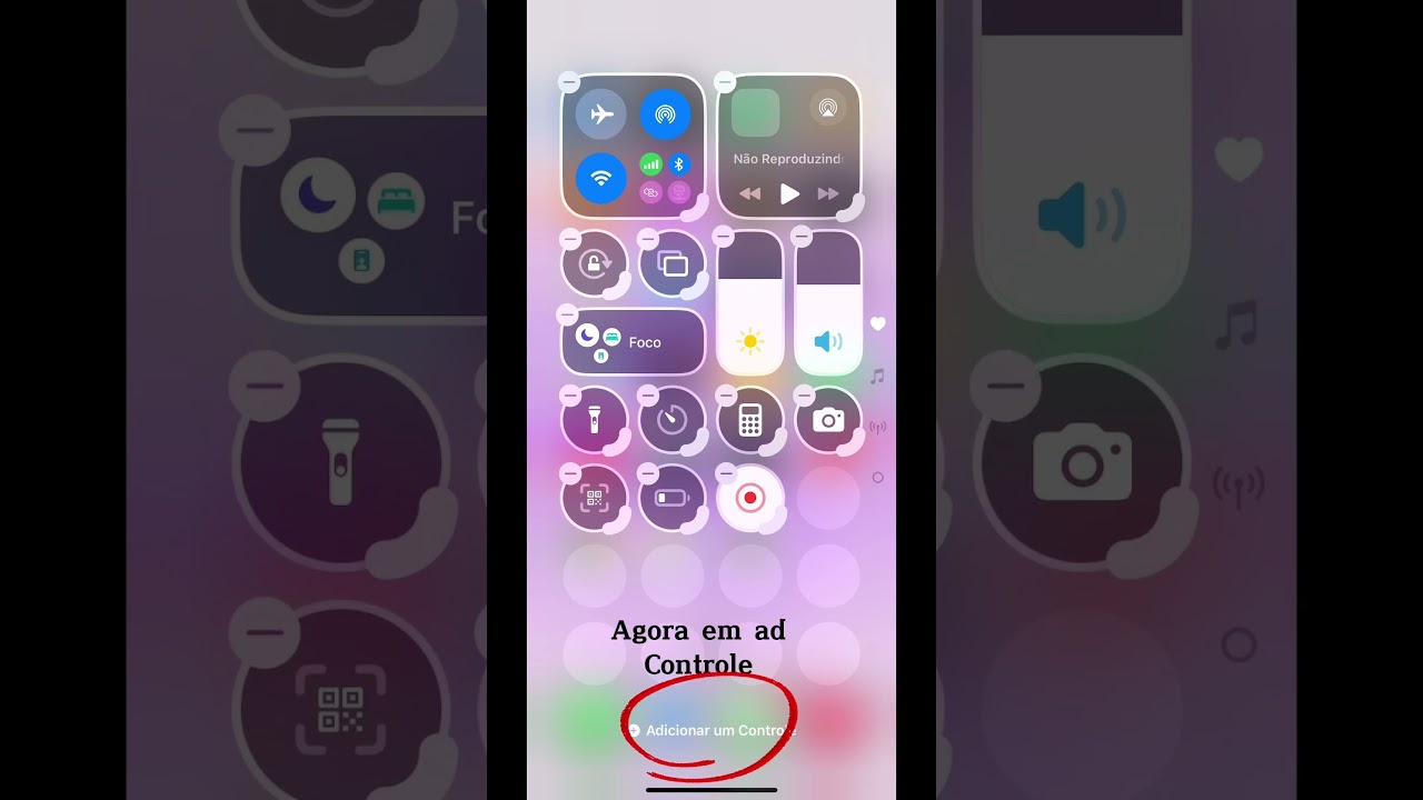 Como colocar gravador de tela no iPhone!! #ios #iphone #ios18
