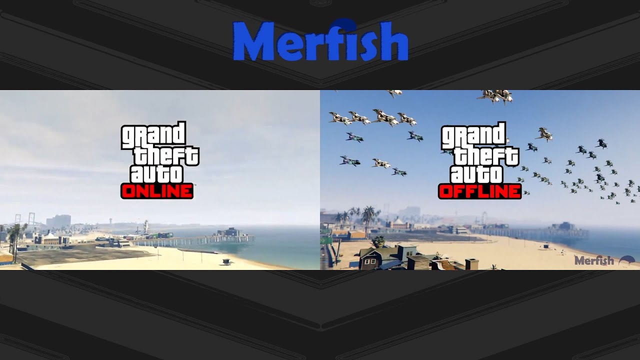 GTA Online Recreated in GTA Online [Side by Side Comparison]