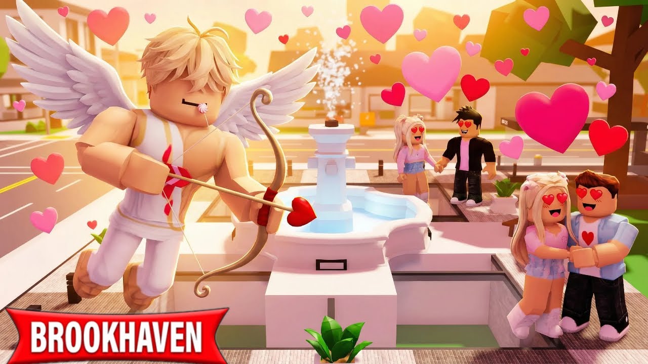 mi sono travestito da CUPIDO su BROOKHAVEN e ho fatto innamorare TUTTI.