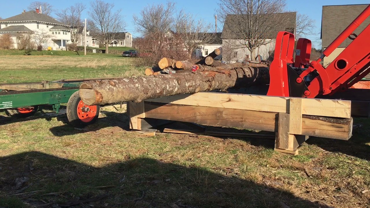 Sawmill log bunk. #12