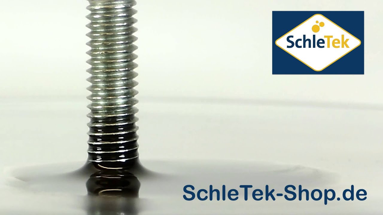 SchleTek Rostl&ouml;ser kriecht am Gewinde hoch