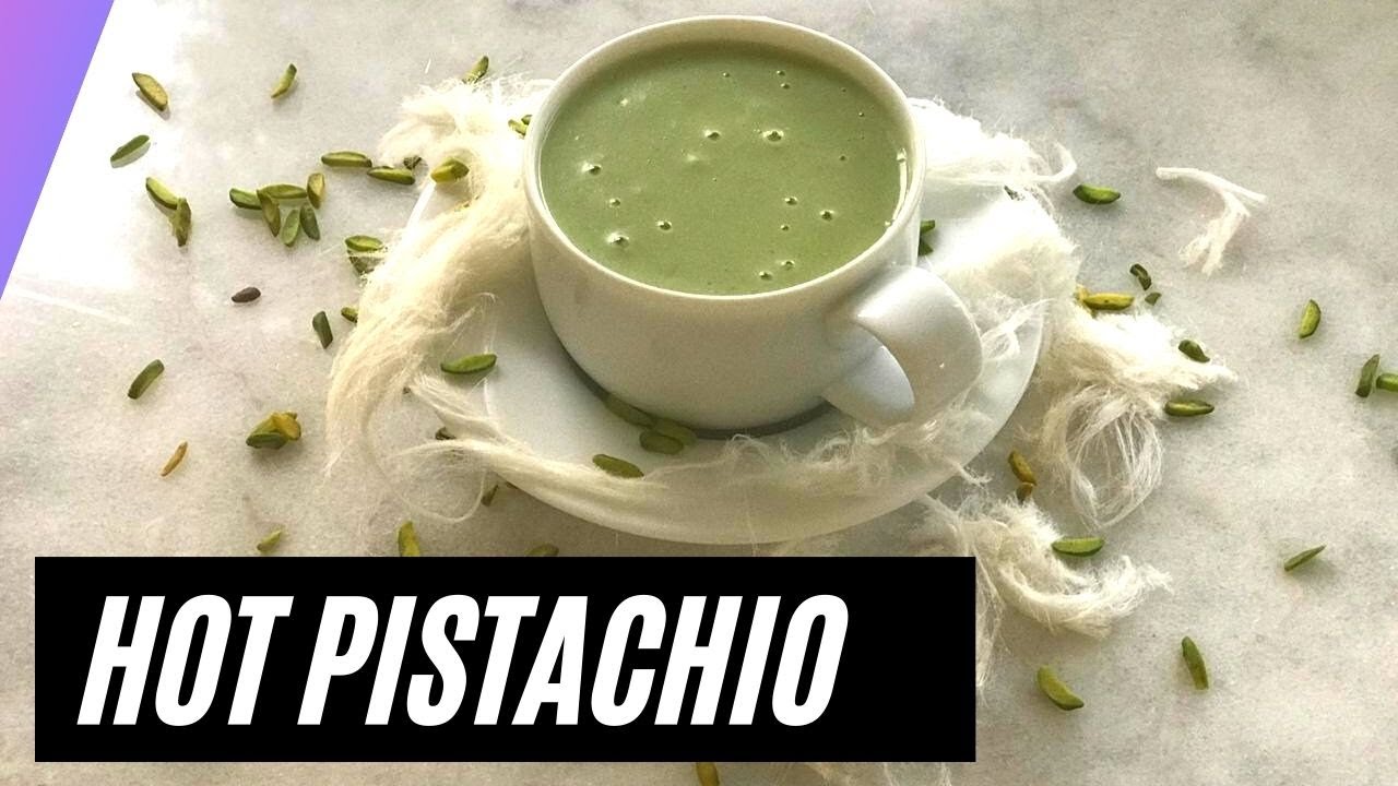Delicious hot pistachio شراب الفستق أو البستاشيو الساخن