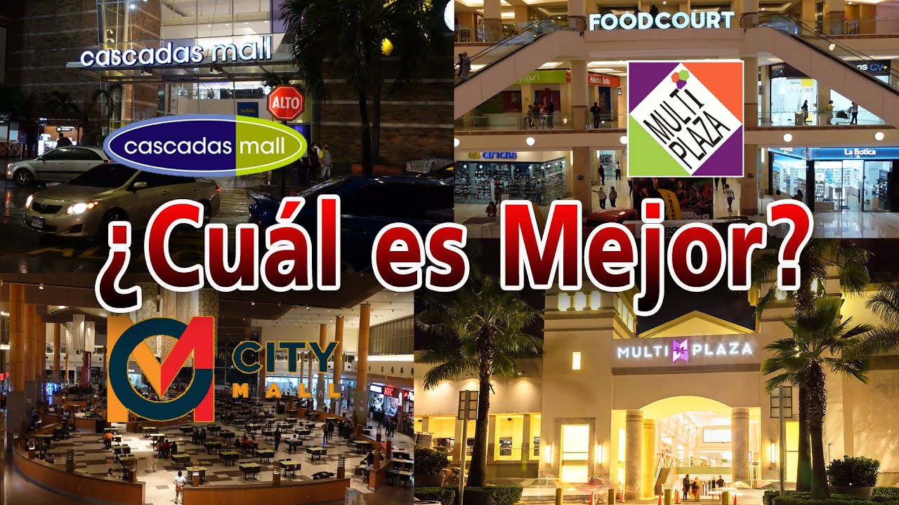 Centros Comerciales en Tegucigalpa Honduras ¿CUÁL ES EL MEJOR MALL? (City, Cascadas, Multiplaza)