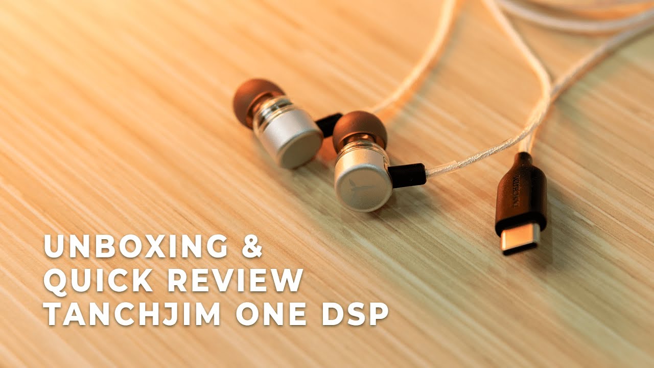 Unboxing dan Quick Review Tanchjim One DSP, Earphone jack usb buat hp yang ga ada jack audionya lagi