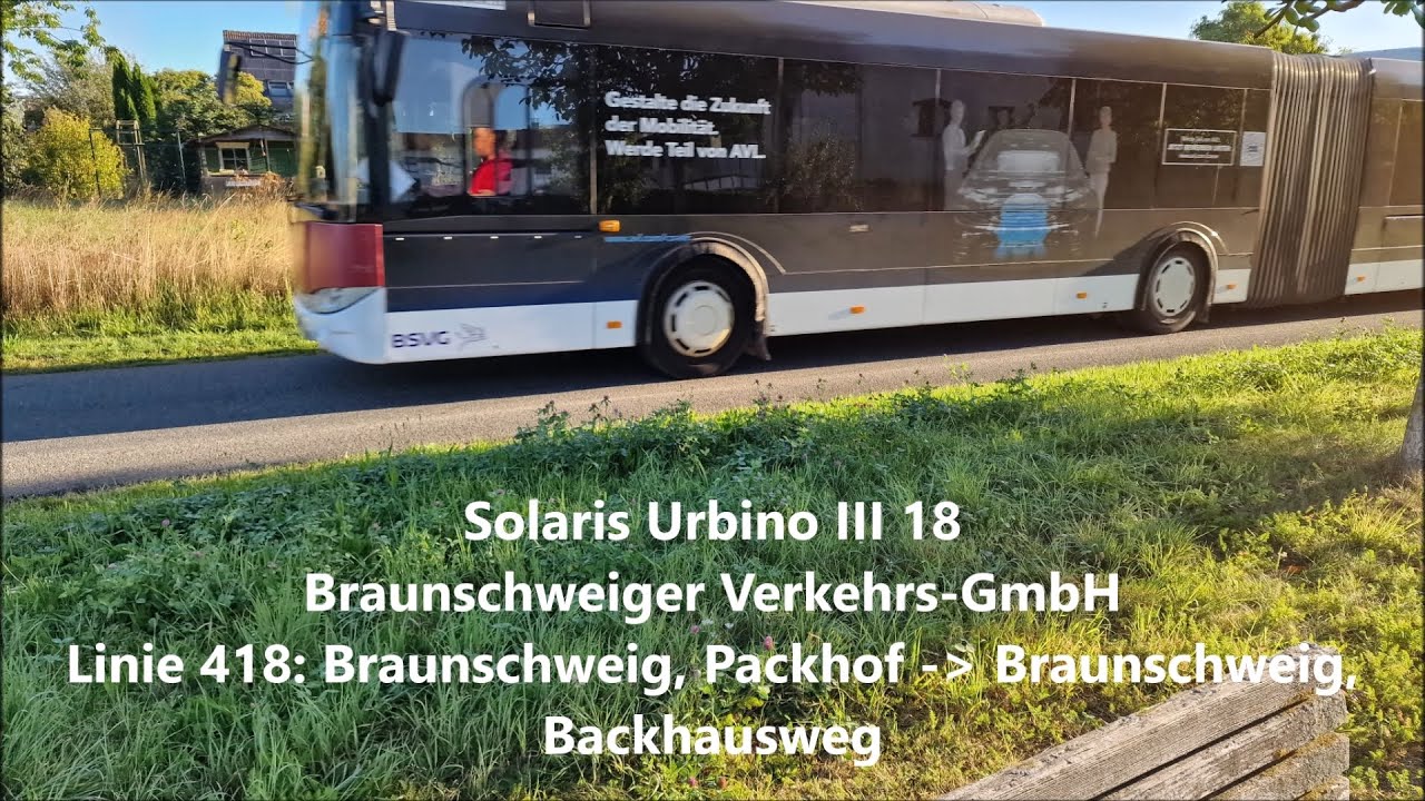 Sound | Solaris Urbino III 18 | Braunschweiger Verkehrs-GmbH | BS-VG 1307