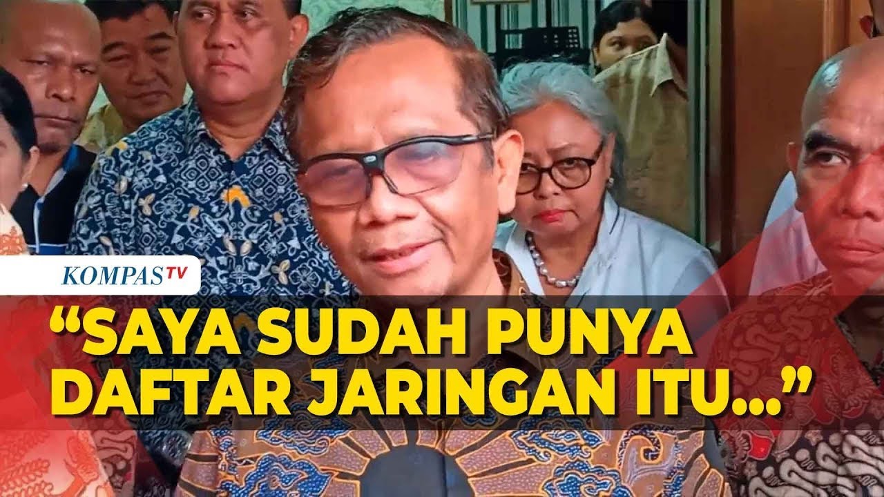 Mahfud MD Sebut Sudah Kantongi Daftar Jaringan TPPO Libatkan Uang Banyak!