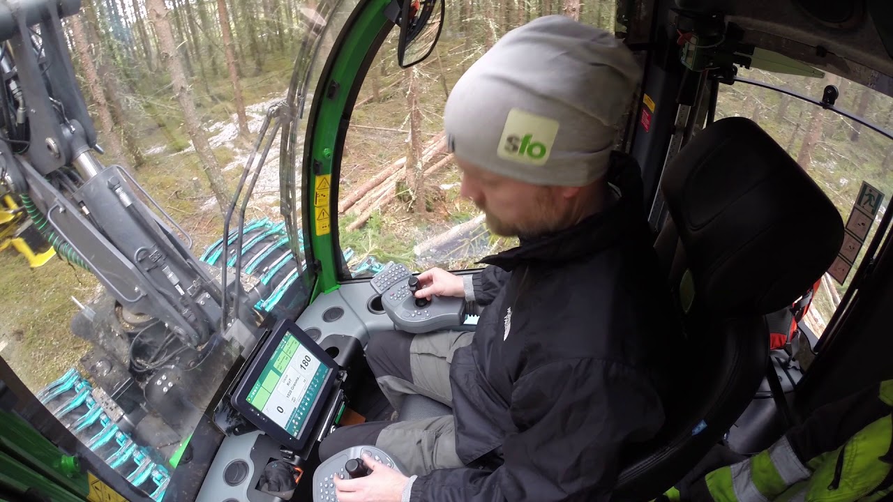 Testkörning JD 1170G 8W med IBC