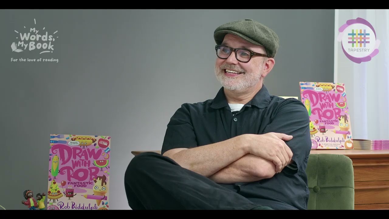 Rob Biddulph, bestselling and multi award-winning children's author and illustrator