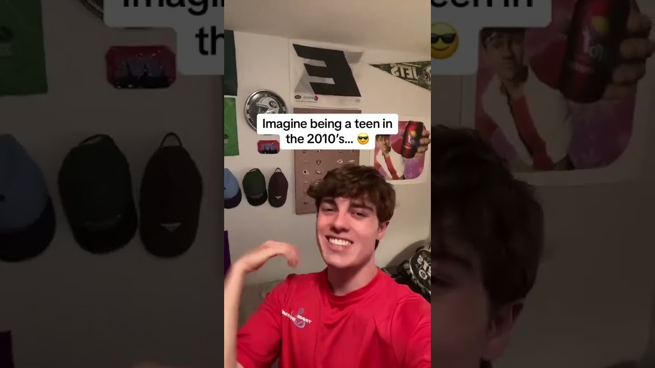 Imagine being a teen in the 2010&rsquo;s&hellip; 😎