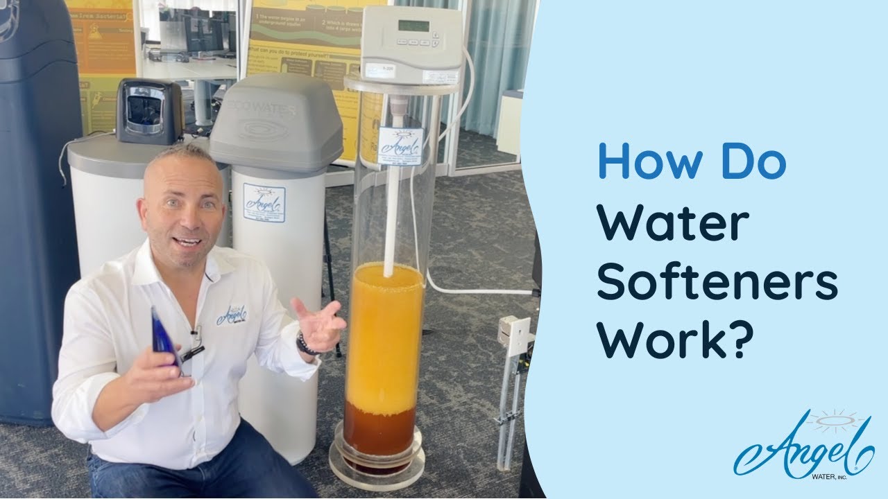 Как работают умягчители воды? | Angel Water, Inc.