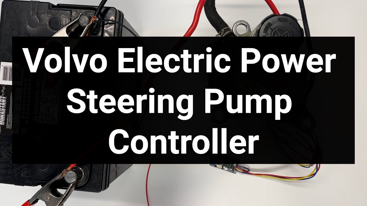 EHPS Micro Volvo Electric Power Steering Pump Controller Overview