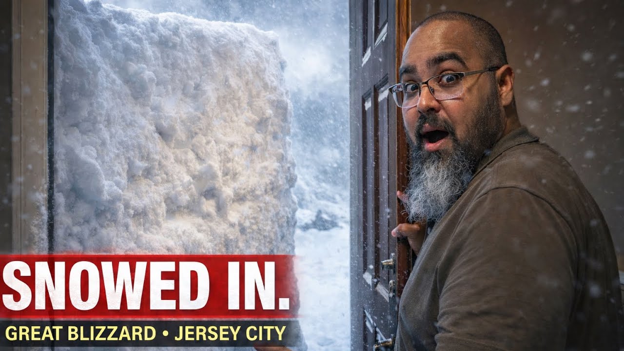 Snowed in Great Blizzard of Jersey City