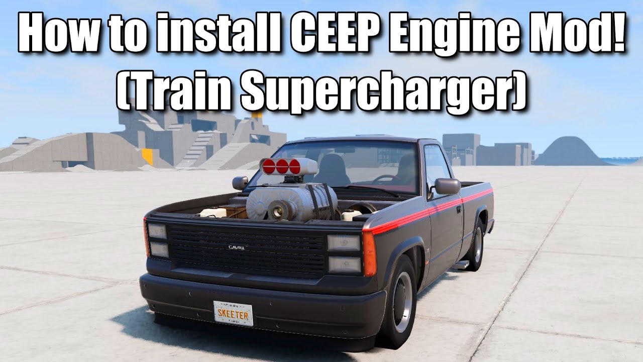 Как получить мод TRAIN SUPERCHARGER! - BeamNG