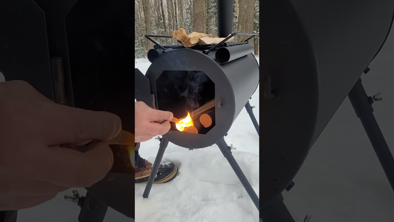 Budget Camp Stove Set Up & Burn In