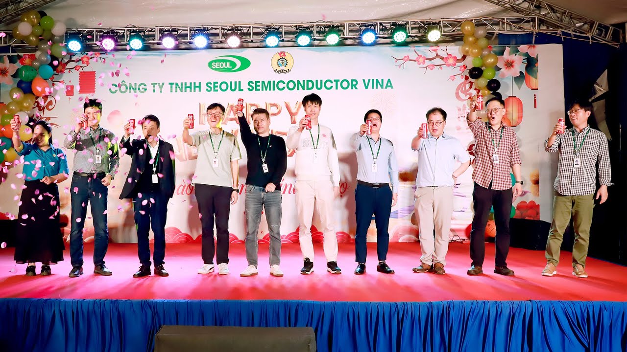 Công ty Seoul semiconductor vina chào xuân năm mới 2026