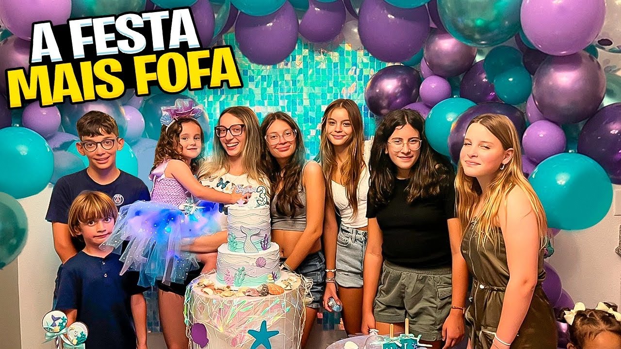 FUI NUMA FESTA MUITO FOFA E GANHEI UM PEIXE!