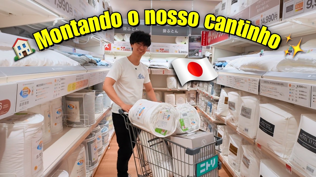 Comprinhas para casa no Japão 🏠✨