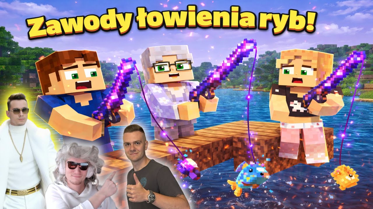 ZAWODY W ŁOWIENIU RYB 😁 ULEPSZYLIŚMY WĘDKI 🤩 Polujemy Na KSIĄŻKI ✅ 