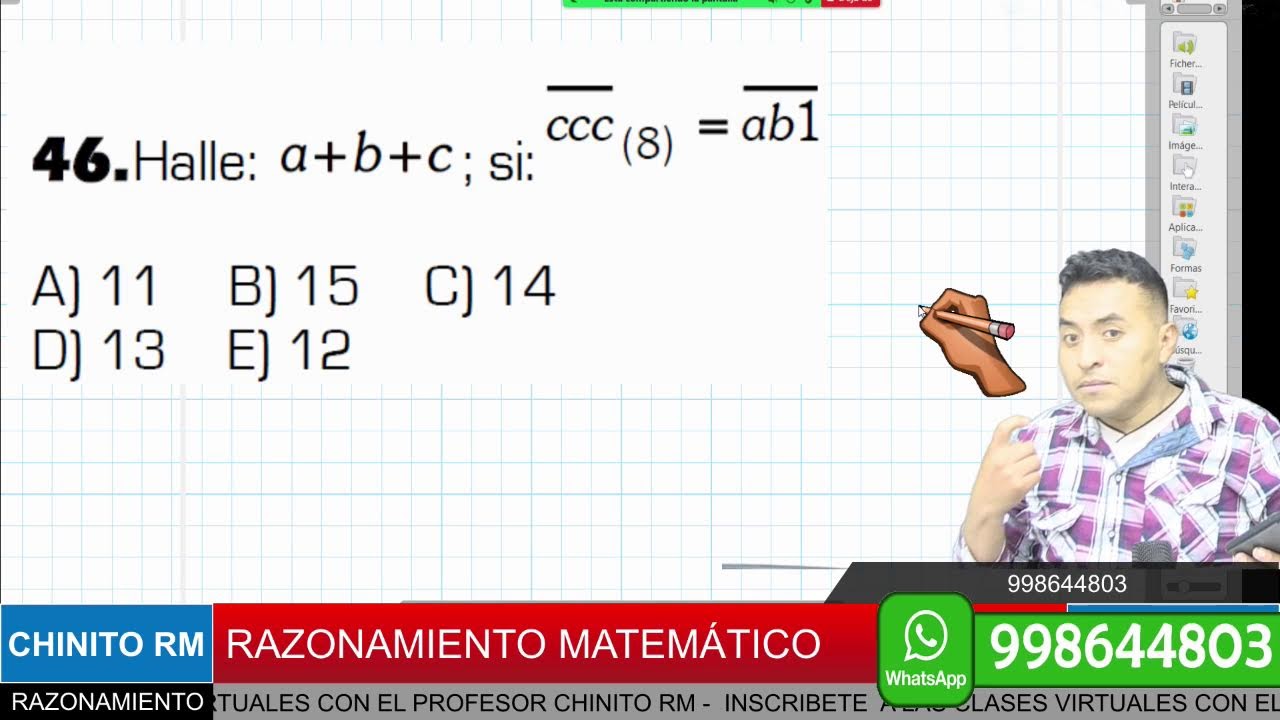 RAZONAMIENTO MATEMÁTICO