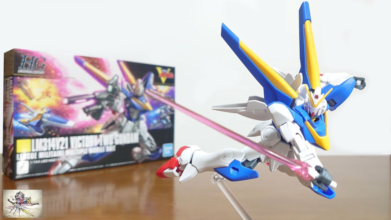 （良く動いて派手なポーズが決まる！コアファイターや特徴的なサーベルも付属！）HGUC 1/144 V2ガンダム レビュー