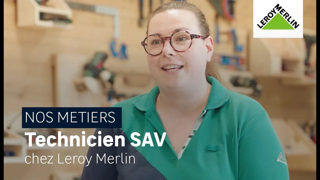 Nos m&eacute;tiers -  Laurie, Technicienne SAV | Leroy Merlin
