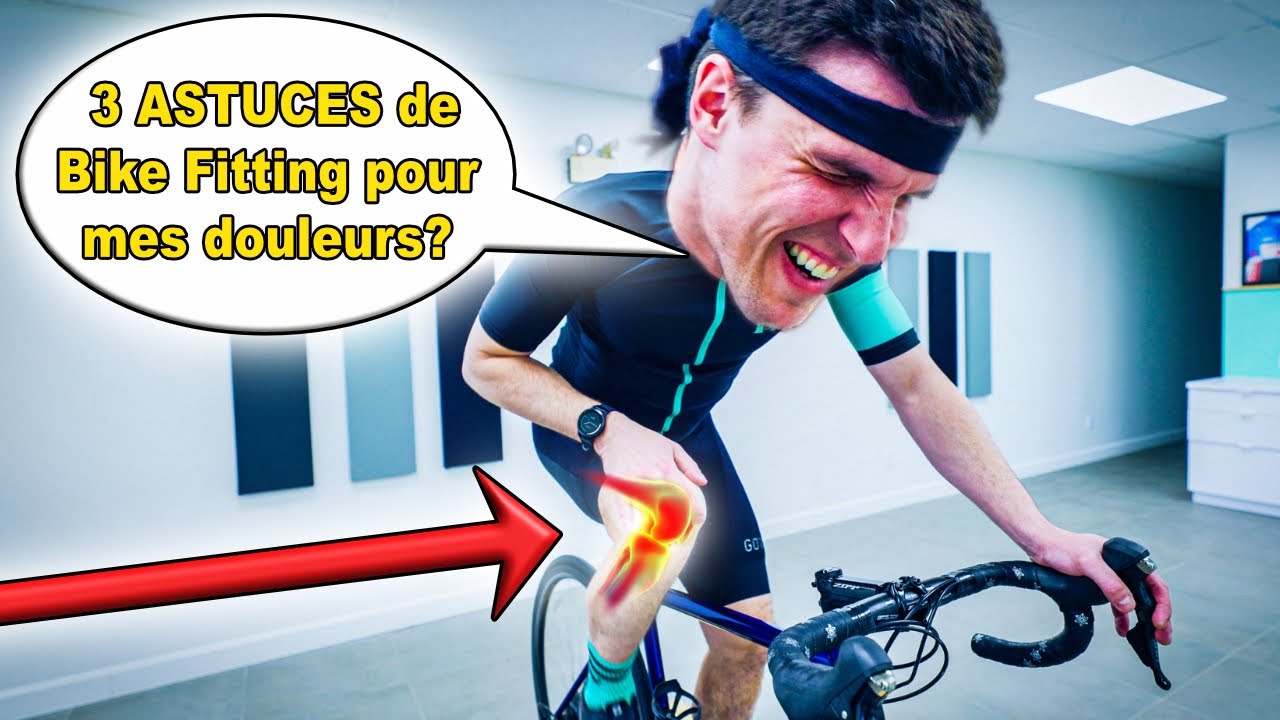Étude posturale vélo: 3 ASTUCES de BikeFitting 🚴‍♂️ pour éviter les douleurs 😩 aux genoux