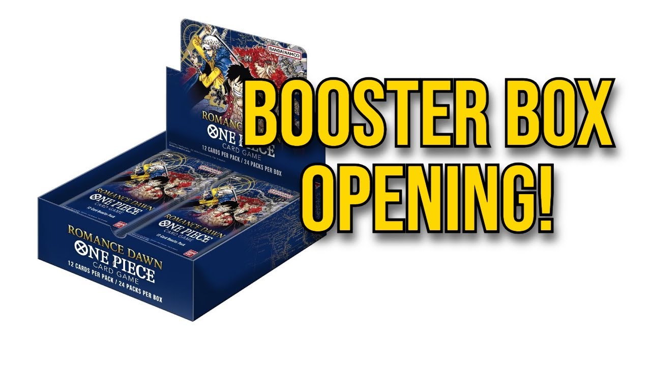 One Piece Card Game: Romance Dawn Booster Box Opening!
