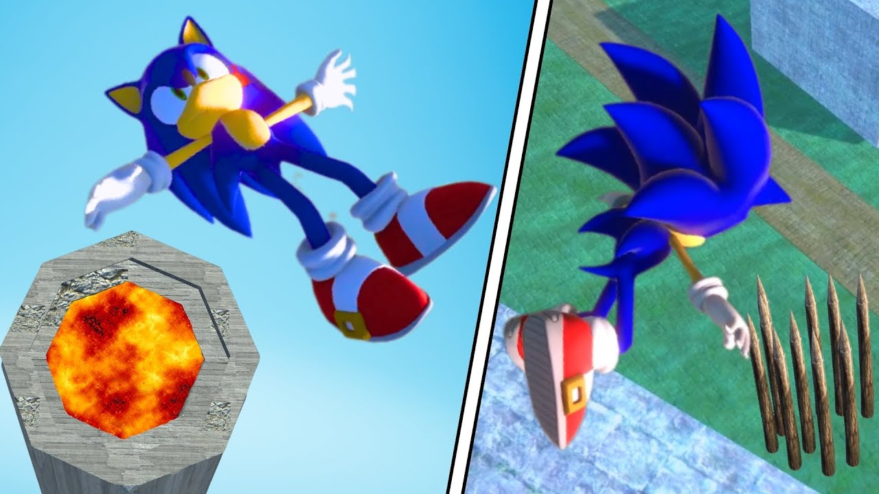Sonic NPC Ragdoll Physics Compilation #41 | Overgrowth