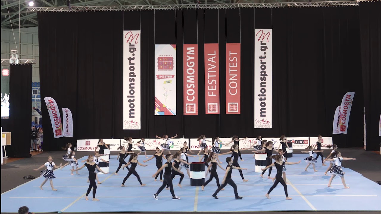 Cosmogym 2019 BEST TEAM RISING STAR 2  RYTHMOS & KINISI   GREASE