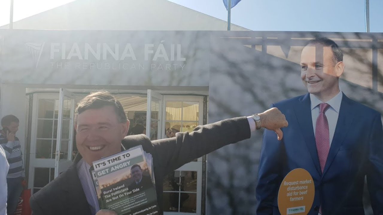 James Reynolds at the Ploughing Championships 2019